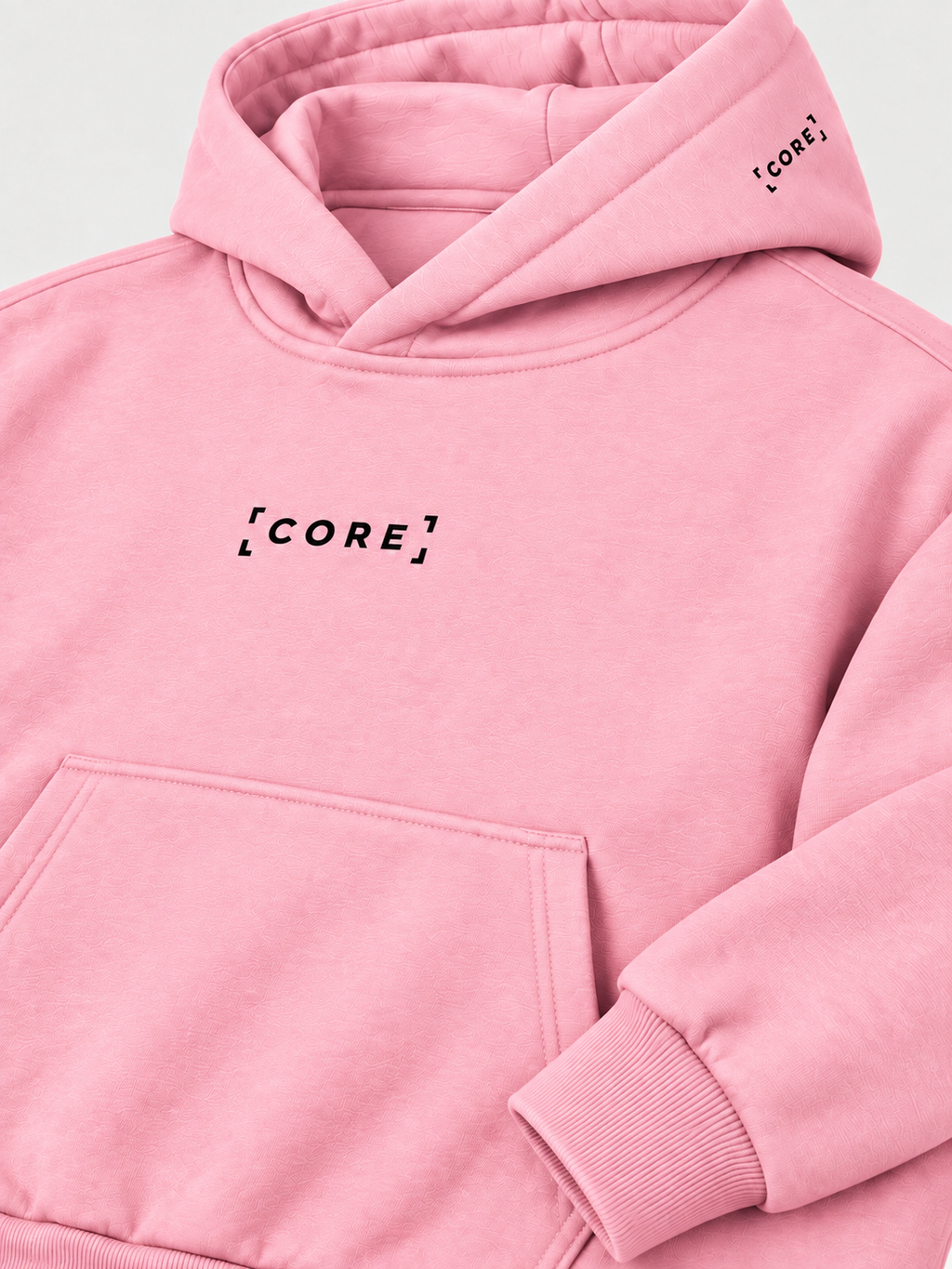 CORE Hoodie 460g — Różowy