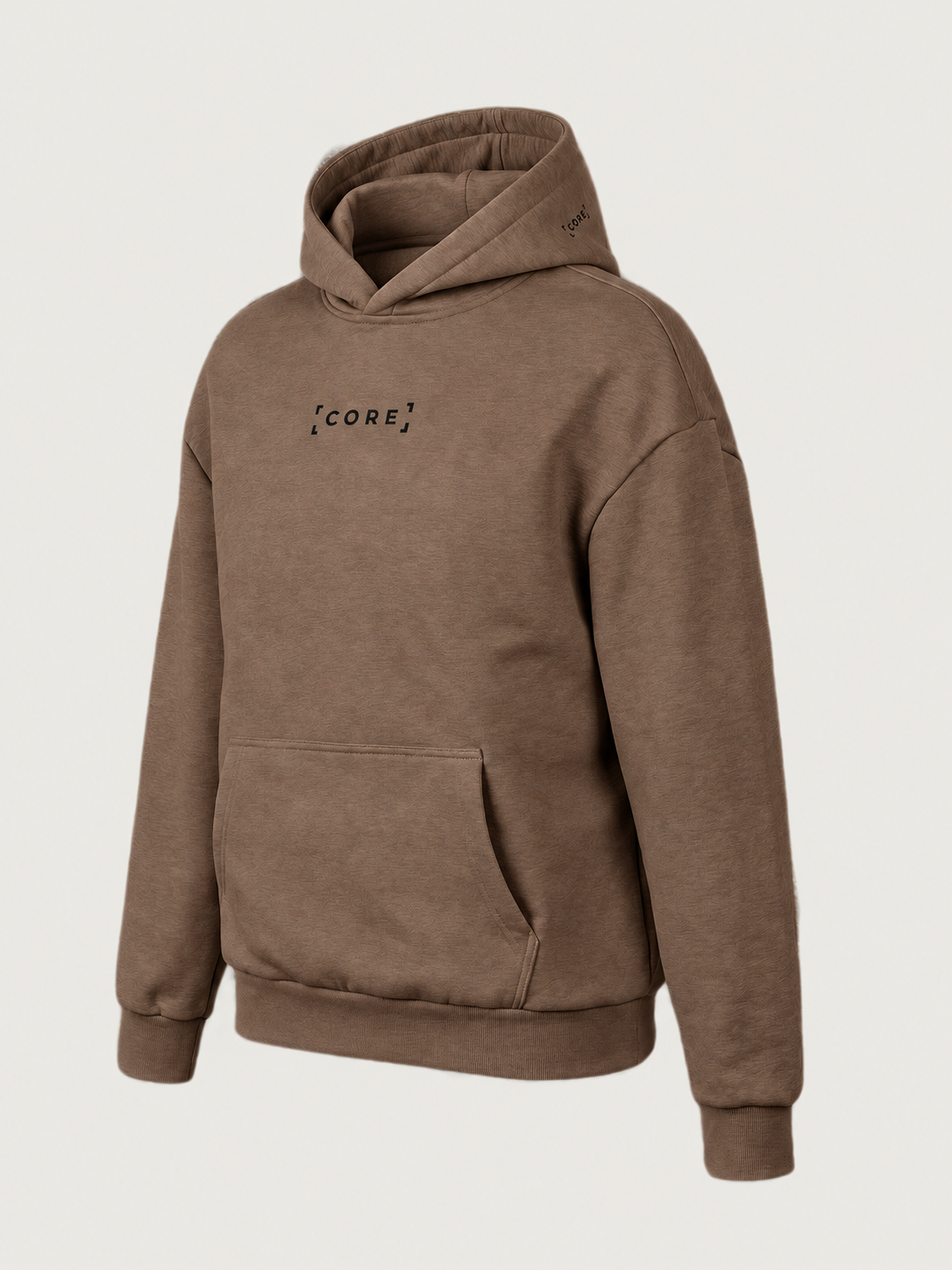 CORE Hoodie 460g — Brąz