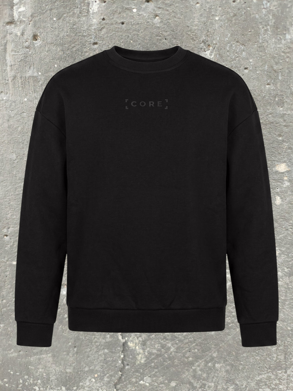 CORE  Bluza Crewneck 460g — Czarny