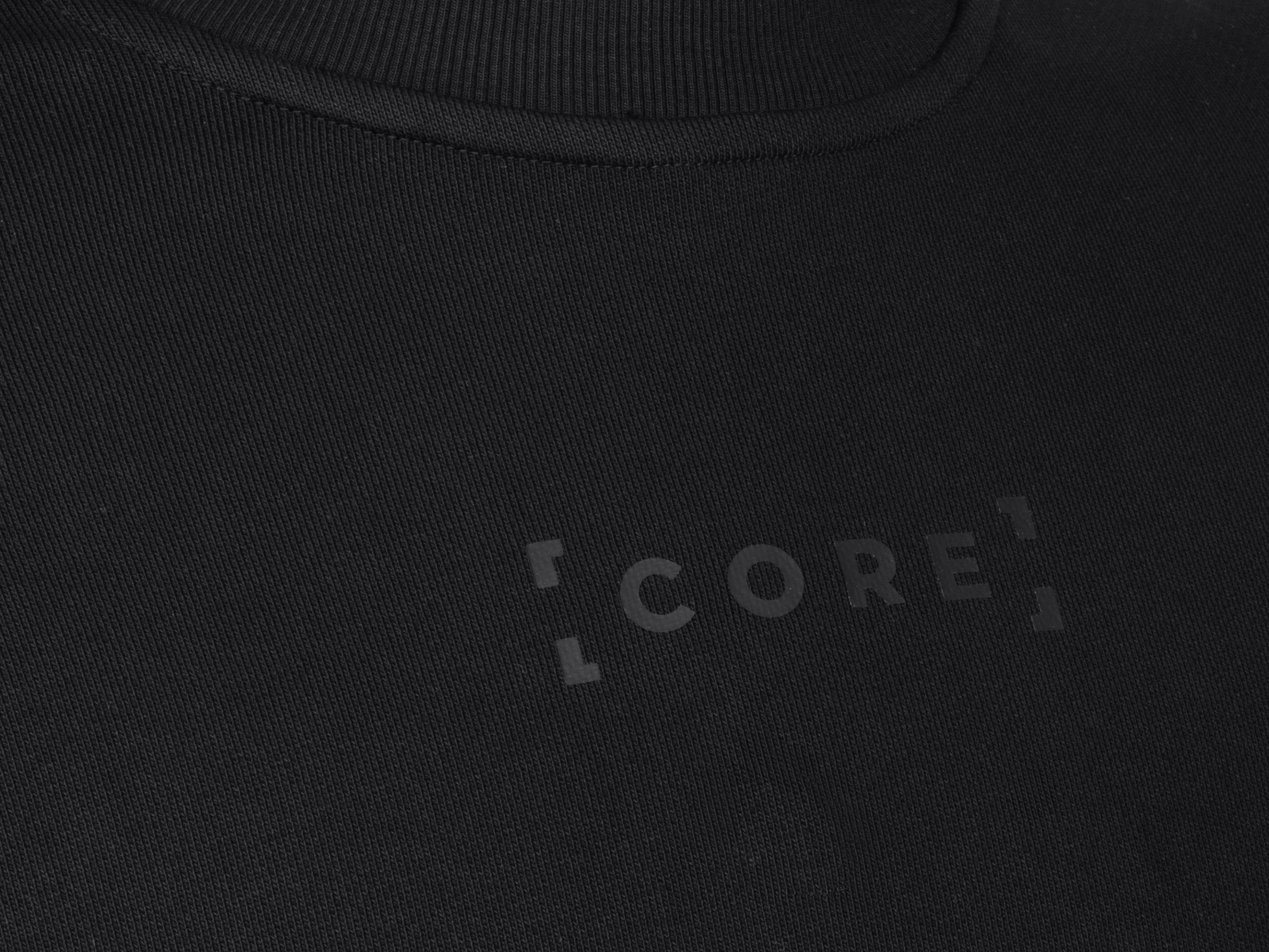 CORE  Bluza Crewneck 460g — Czarny