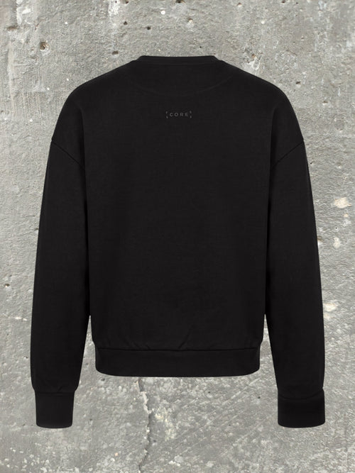 CORE  Bluza Crewneck 460g — Czarny