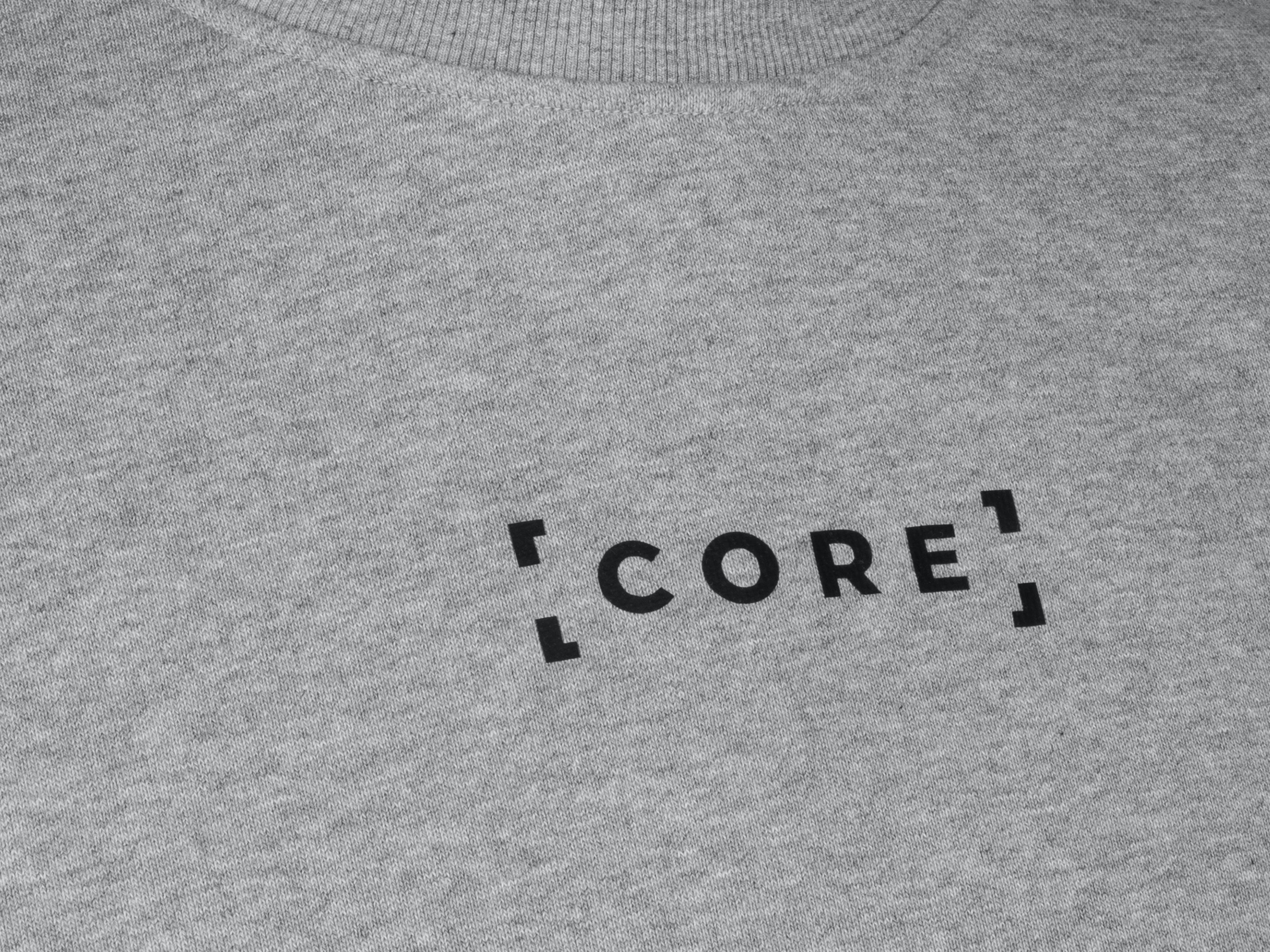 CORE Bluza Crewneck 460g — Szary